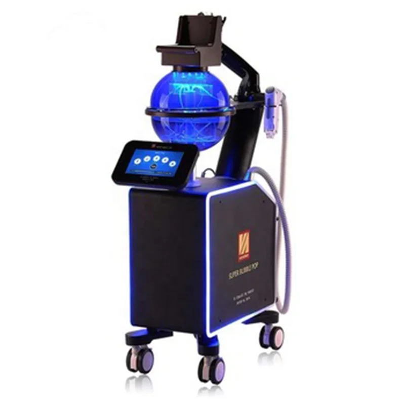 

New H2O2 Super Bubble Facial Machine Hydrogen Aqua Peel Dermabrasion Machine Deep Cleaning Beauty Instrument