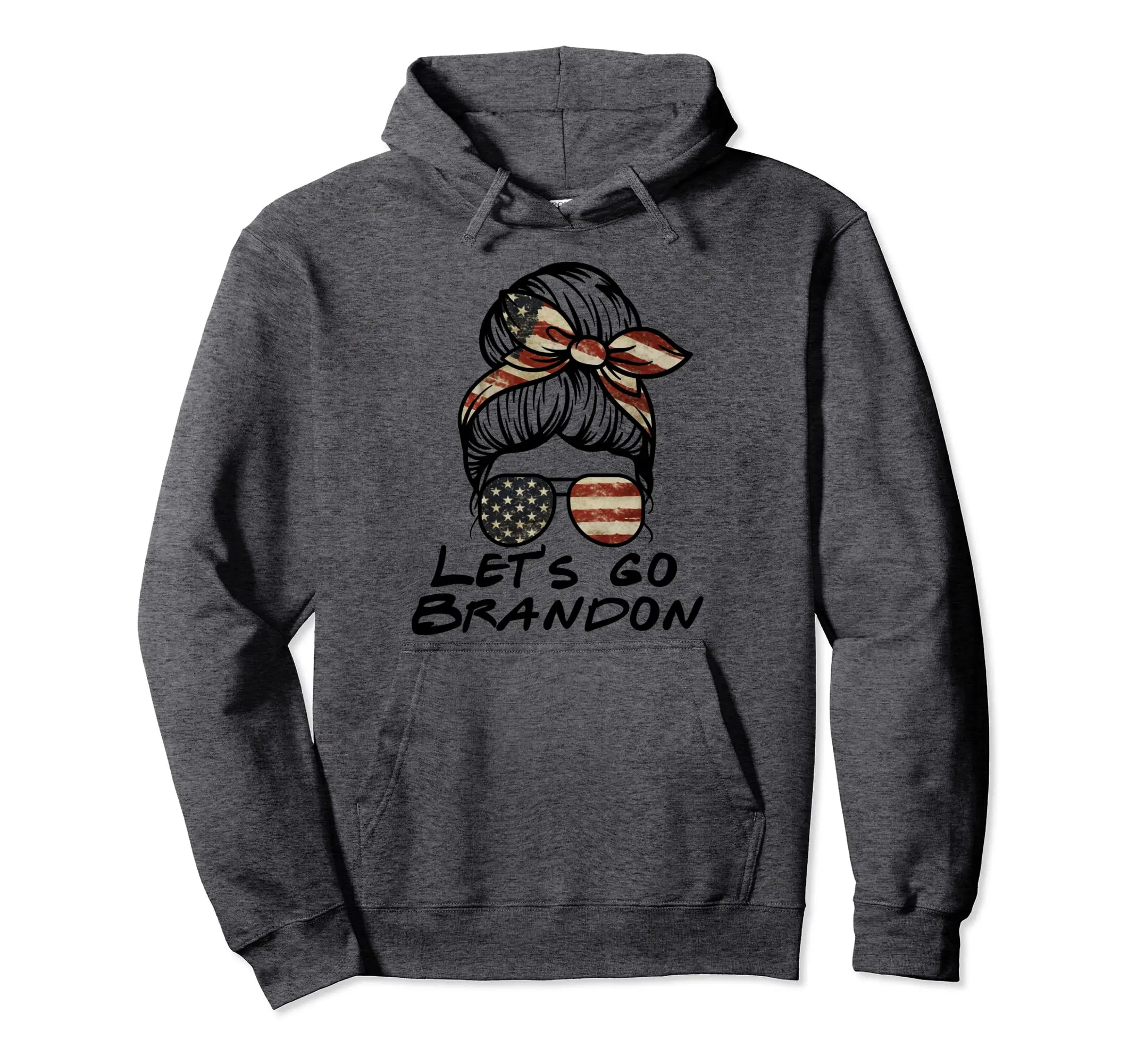 

Wholesale Men Women Hoodies Lets Go Brandon US Flag Fall Hoodies With 24 Hours Fash Shipping