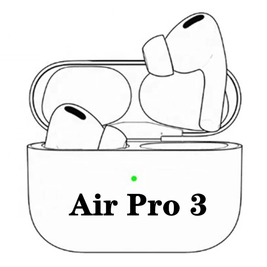 

Top Quality Gps Rename 1:1 Air Pro Tws Earphones Air3 Airoha 1562A Wireless Earphone Ear buds For Air4, White black