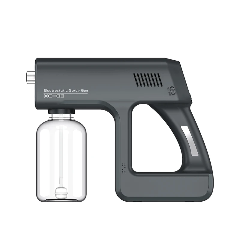 

Cordless portable blue gun desinfecting battery electrostatic sprayer