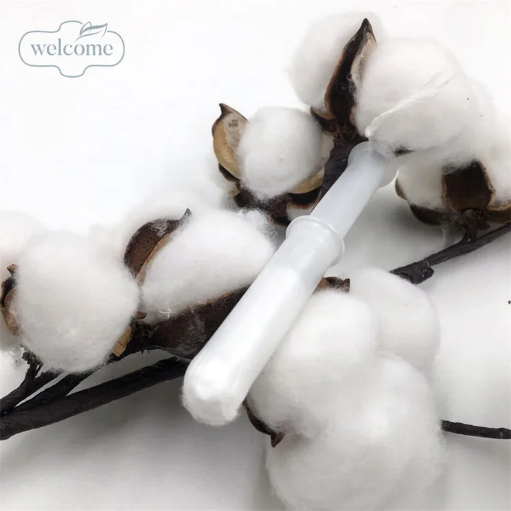 

High Quality Low Cost Eco Friendly Plant Based Applicator Tampon Anal Organic Cotton Tampons