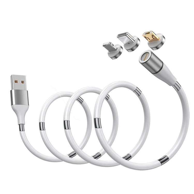 

New 3 in 1 Magnetic USB Charging Data Cable for Mobile Phone