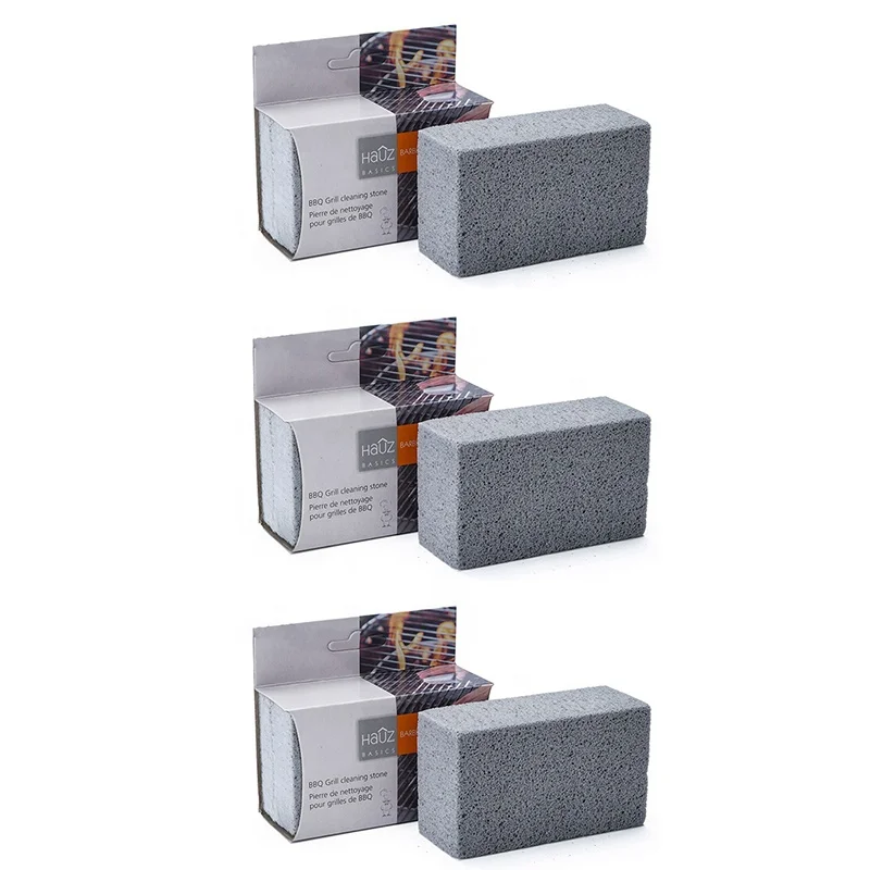 

Toilet Cleaning Block Outdoor Stone Barbecue Grill Magic-stone Grill Cleaners Griddle Stones Cleaning Block Reusable Ecological, Silver or custom