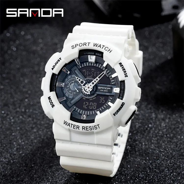 

Sanda 299 Military Men's Watch Top Brand Luxury Waterproof Sport Couple Wristwatch lover Quartz Clock Male Watch relogio mascul
