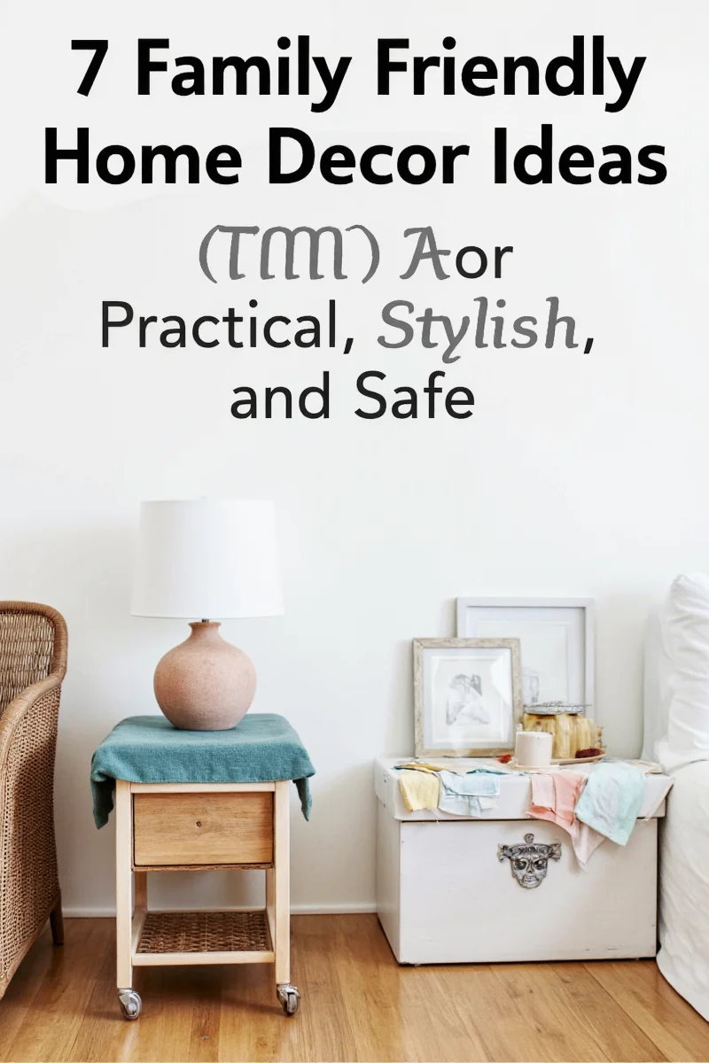 Rounded coffee table for safer playtime