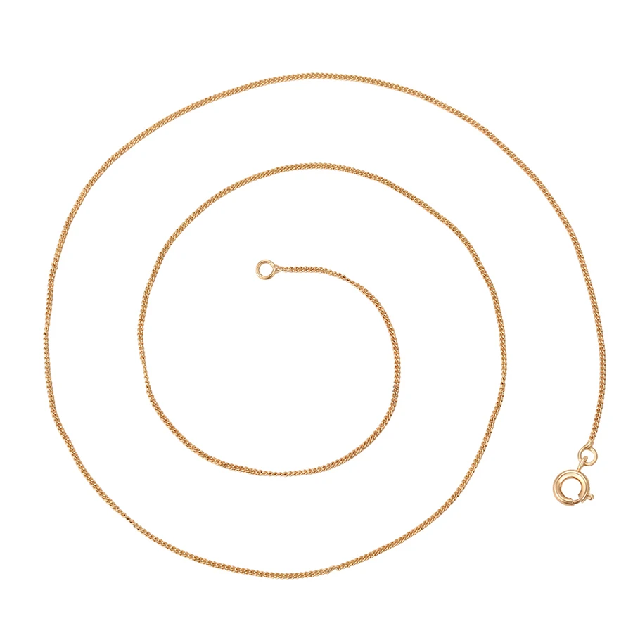 

46229 xuping 2019 latest 18k gold plated china import brass jewelry necklace