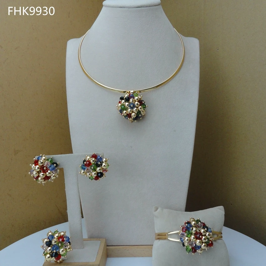 

Yuminglai Costume Jewelry Sets Multi Color Jewelry for Women FHK9930