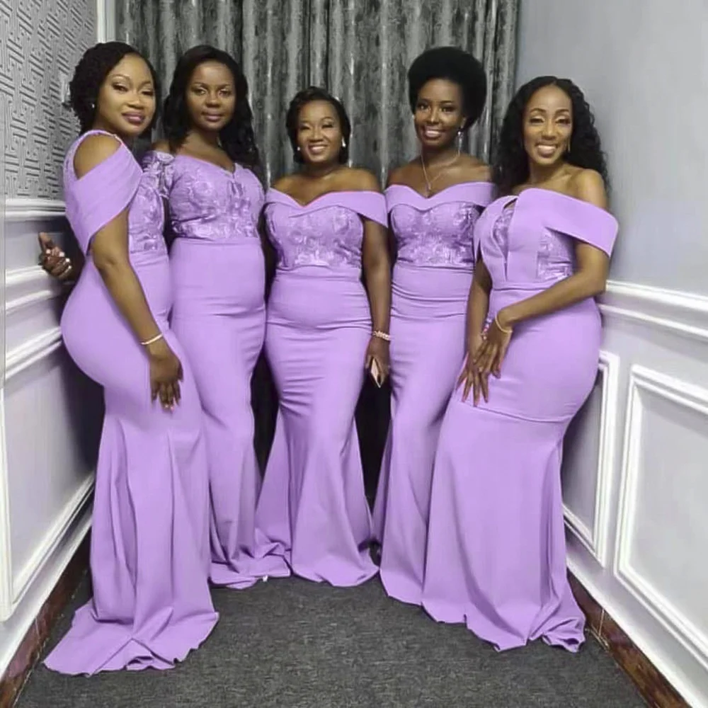 

African Bridesmaid dress off-shoulder Bridesmaid evening dress Turkey Bridesmaid dress