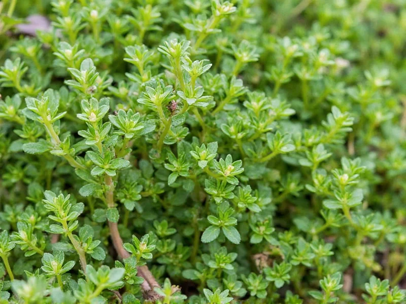 on thyme