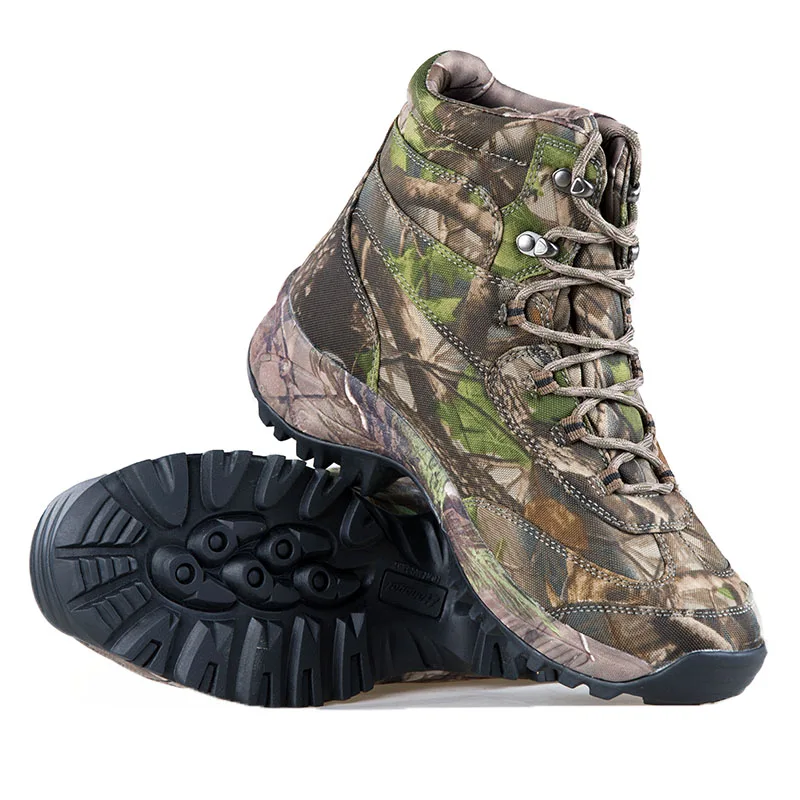 

Hot sale camouflage men boots hike/camping/hunting breathable boots waterproof