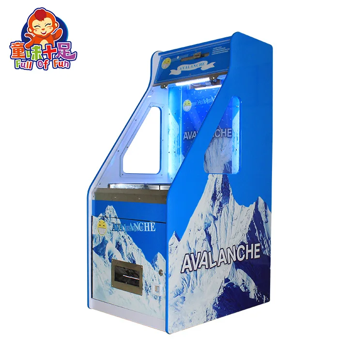 

custom made cheap coin operation game machine quarter pusher machine, Customized color