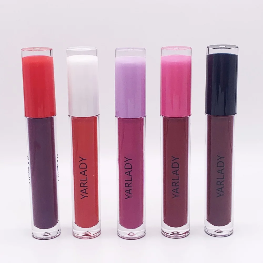 

New Popular Private Label Lip Tint Waterproof Matte Liquid Lipstick Long Lasting Cute Magic Lipgloss