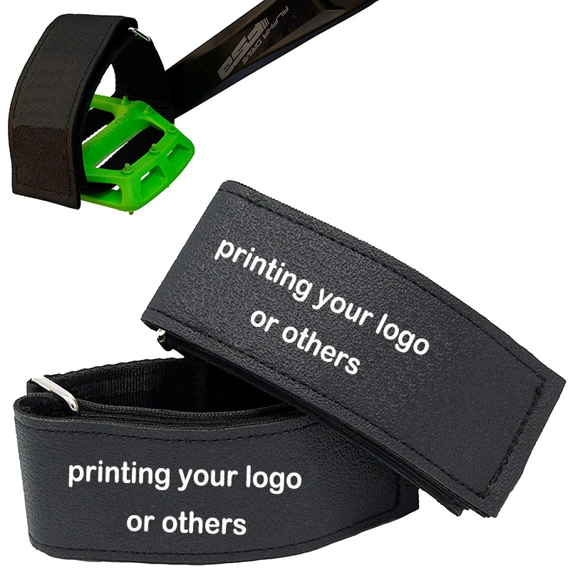 

Cycling exercise bike pedal strap for racing bicycle, Black, or customized