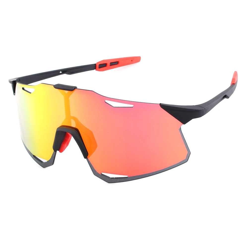 

Big frame Polarized Sport Sunglasses for Men Cycling UV400 Protection for Running Baseball Golf, Picture colors