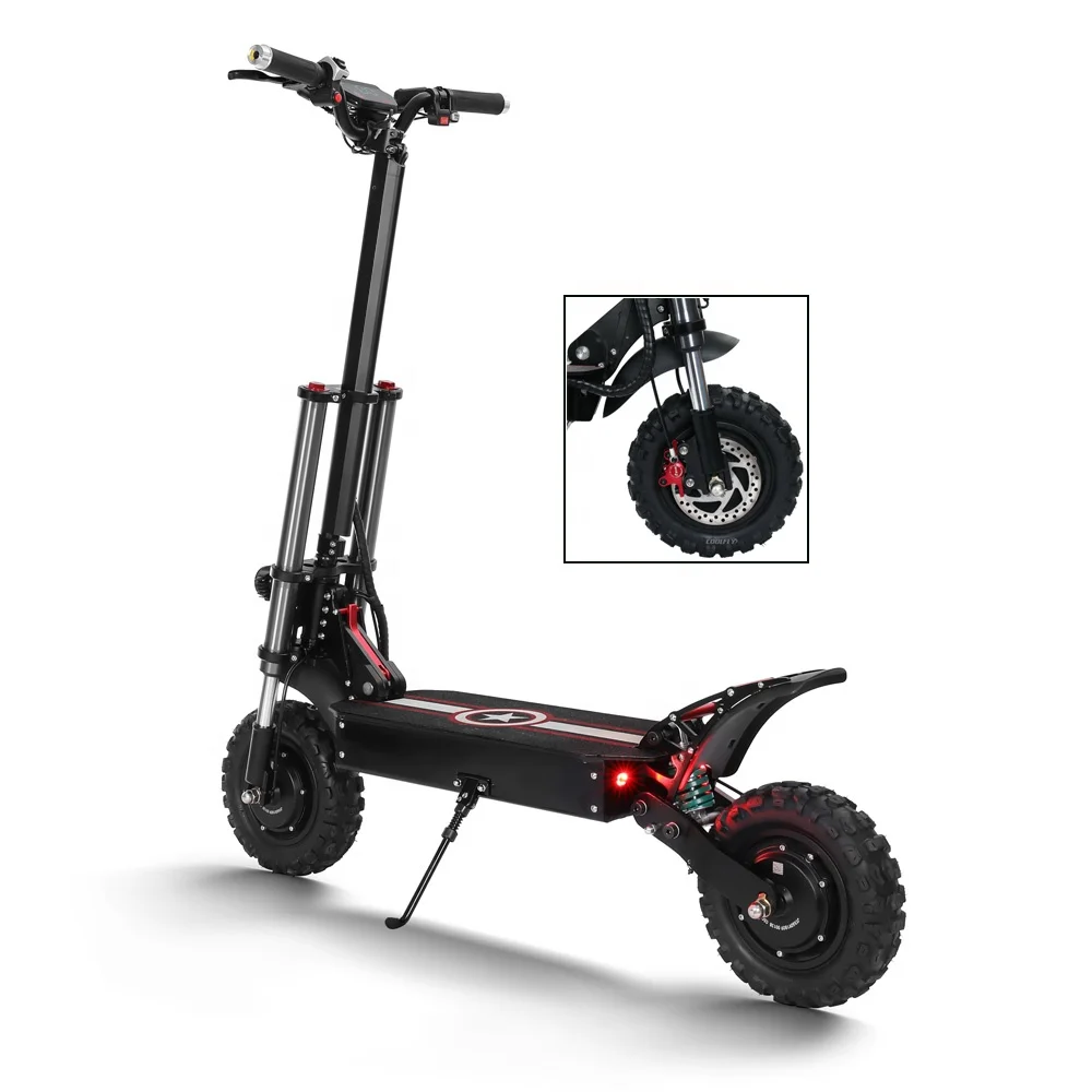 

Modern style Shock absorption two motors 60V 2000W 2400W 3000W delivery electric scooter for big man with USB fat tire hydraulic