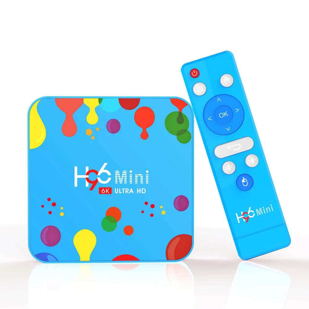 

H96 mini H6 TV Box 4GB 32GB 4GB 128GB Android 9.0 Set Top Box 6K Dual WiFi Media Player Android box H96mini