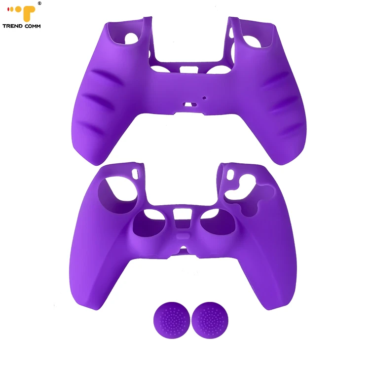 

Soft Durable Silicone Controller Case Cover For Ps5 Other Game Accessories