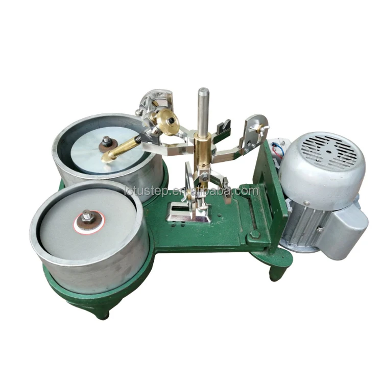 

LS-0067 Double Disc Lapidary Flat Grinder Gemstone Grinding Polishing Faceting Machine