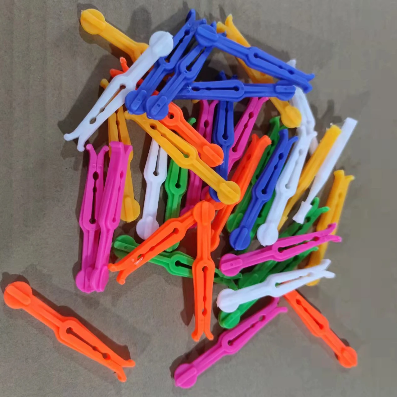 

Colorful clothespin mini plastic clips indoor and outdoor laundry clips