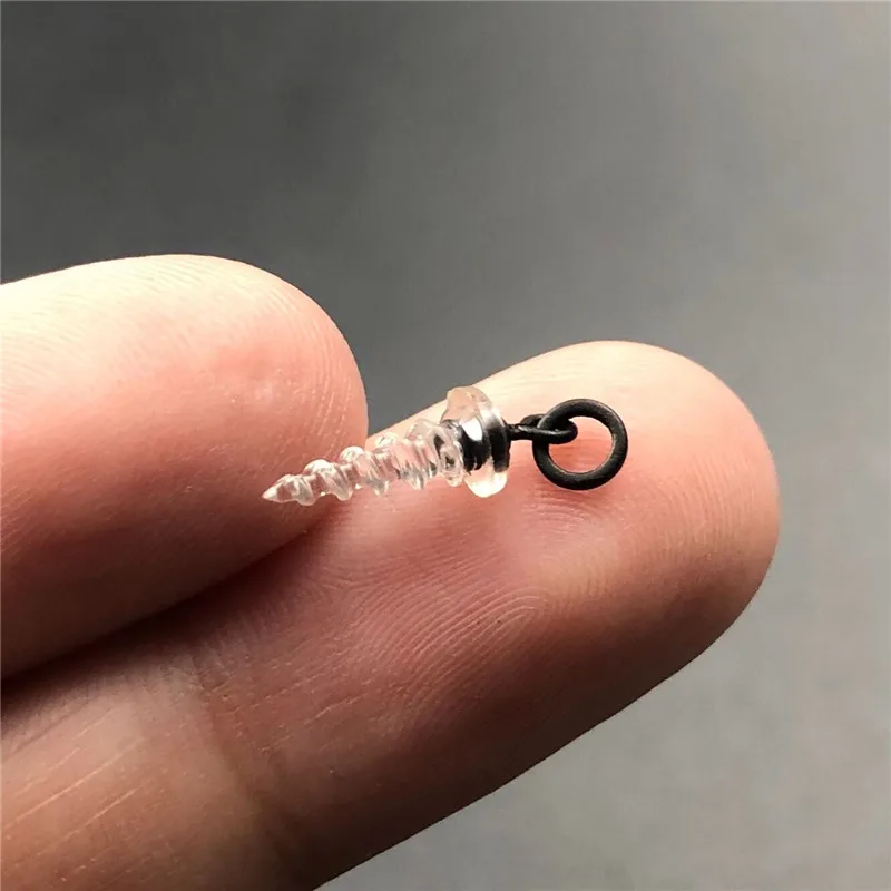 

Micro ring swivel bait screw 360 screws for carp fishing bait boilies pop up corn