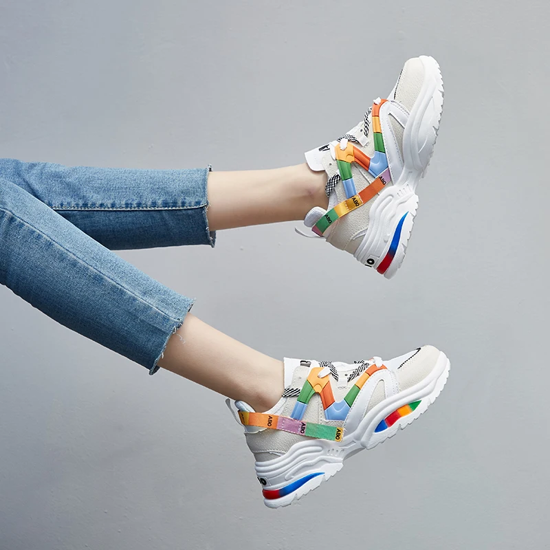 colorful sneakers for women