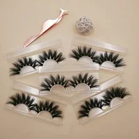 

Wholesale Mink Eyelash Private Label 25mm False 3d Mink Eyelashes Vendor 100% Real 3d Natural Mink Eyelash