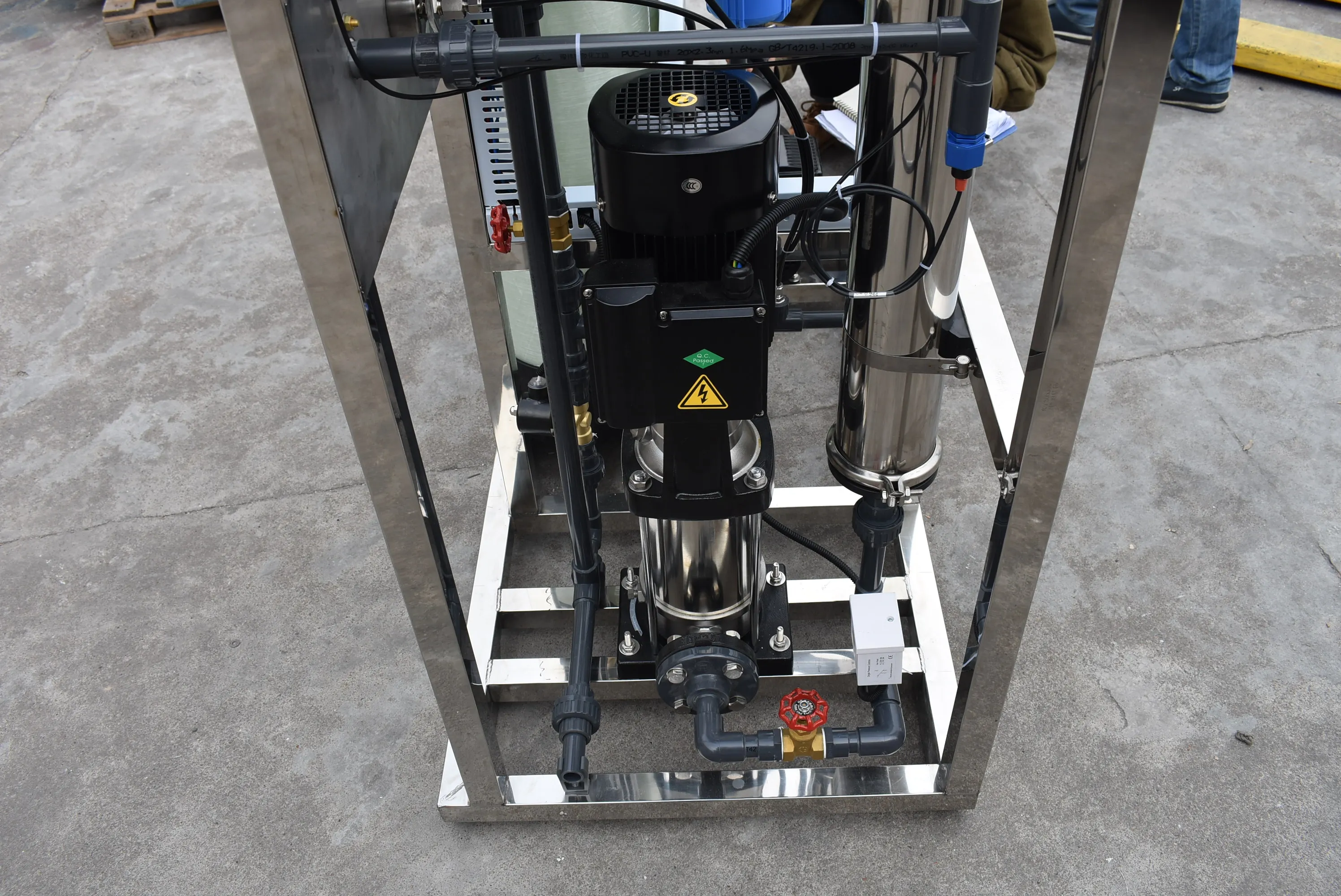 industrial reverse osmosis system water purifier pump machine