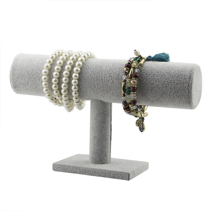 Details about   Luxury Headband Display Stand Shop Bracelet Hair Hoop T-Bar Jewelry Holder 