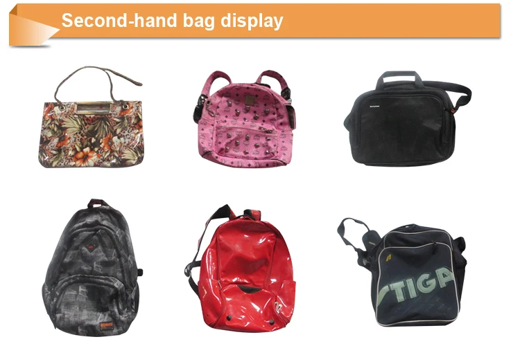 Buy Wholesale China China Factory Used Mixed Bags Bales Thrift Kids And  Adults Backpack School Bags In Bundle & Used Bag at USD 2.1