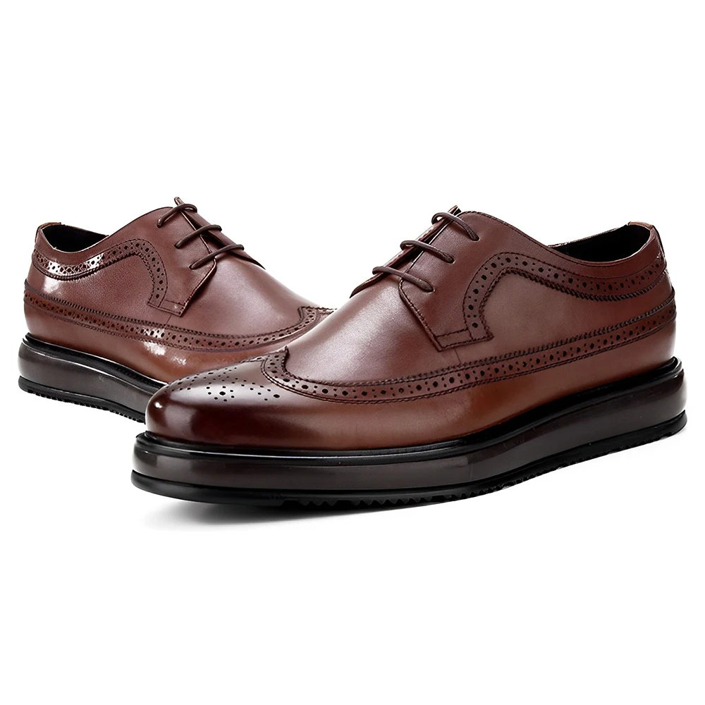 2024 Personalized Classic Casual Winter Leather Men Office Shoe Mens Oxford Dress Shoes Stock Shoes for Men Daily Life