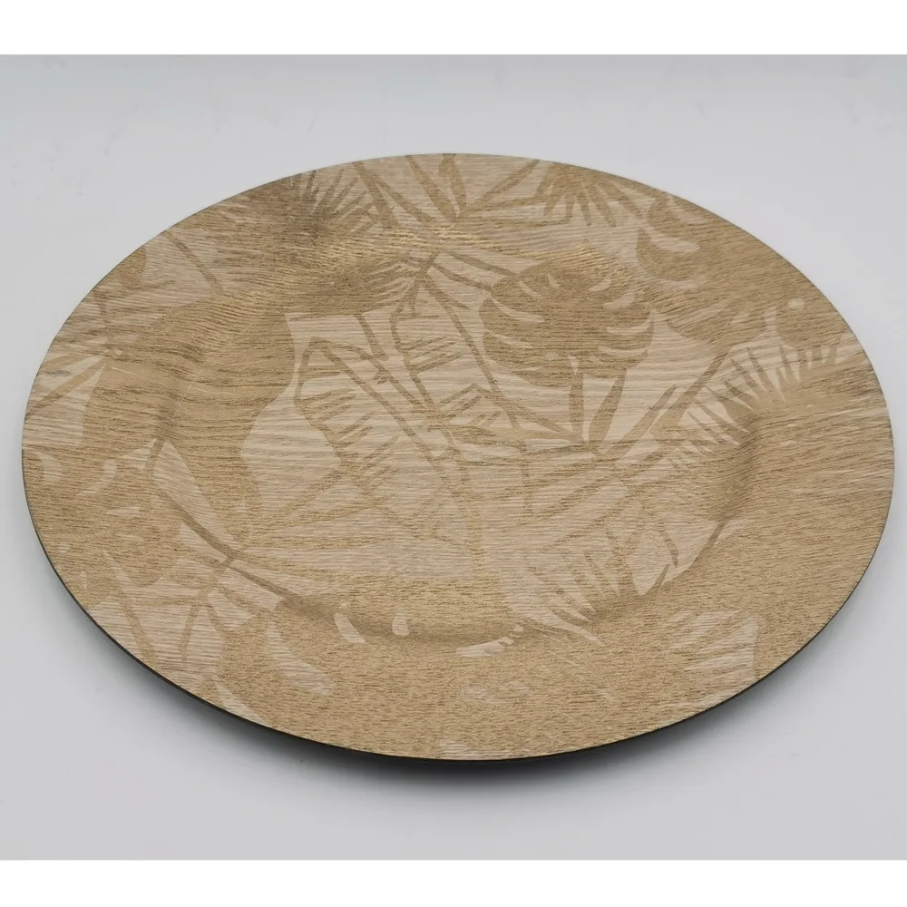 

Customized 7" 9 " 10" disposable plastic classic design various size round plate