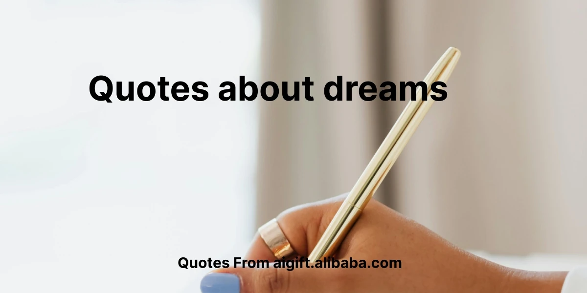 quotes about dreams