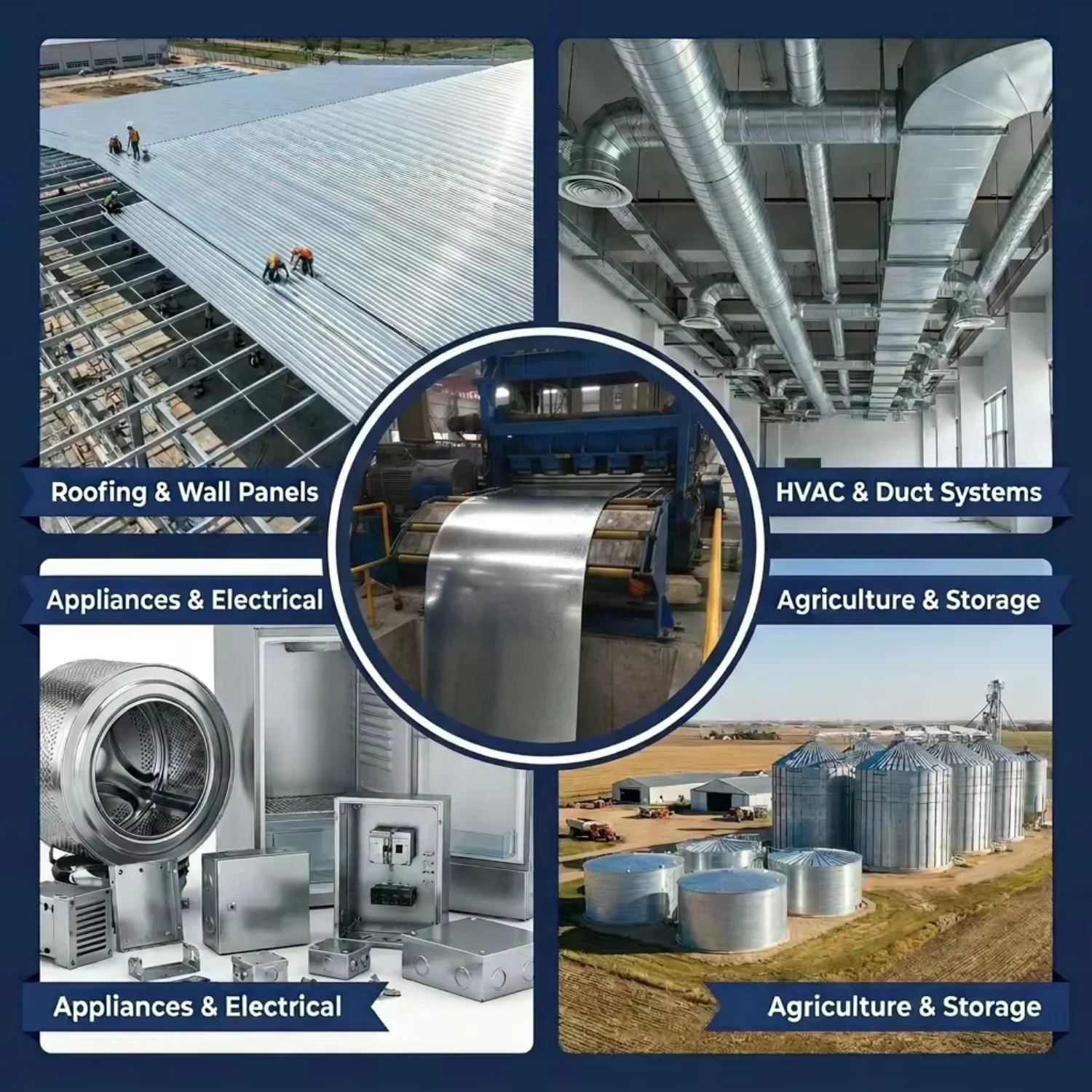 SGCC Dx51d 0.5mm 0.6mm Thickness Galvanized Steel Sheet Prices Per Ton