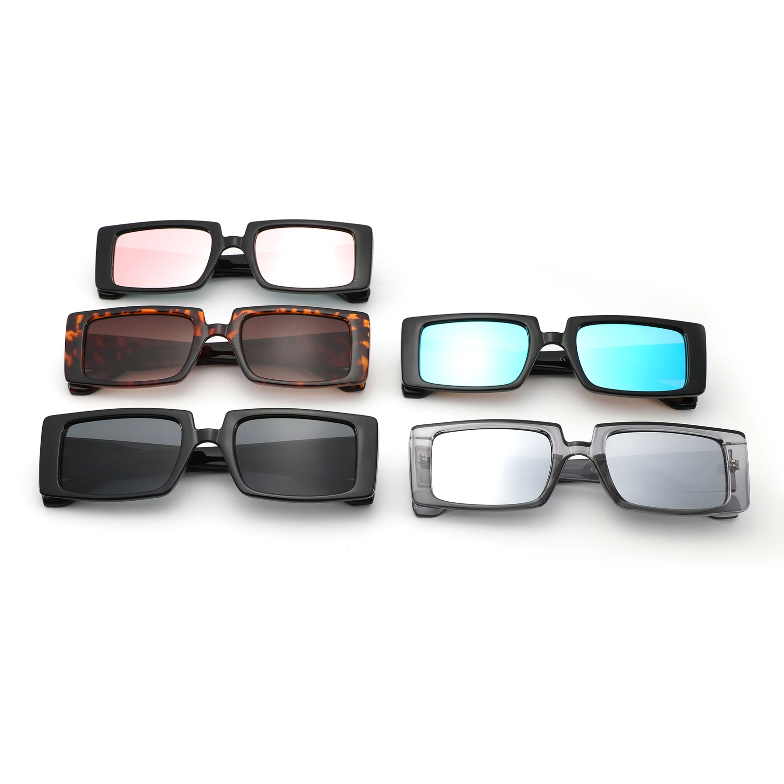 

High Quality Wholesale Cheap Fashion Classic Square Plastic UV400 Sunglasses Small Sun Glasses