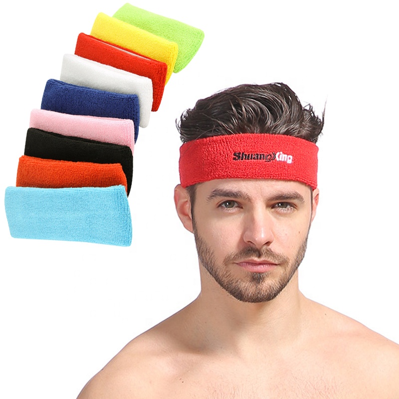 

Unisex Mens Custom Knitted sports Headband/sweatband/mens headband, 13 colors