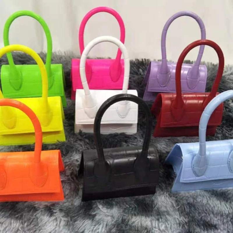 

Summer Fashion Cute Crossbody Colorful Women Pvc Bags Mini Jelly Purse For Girls
