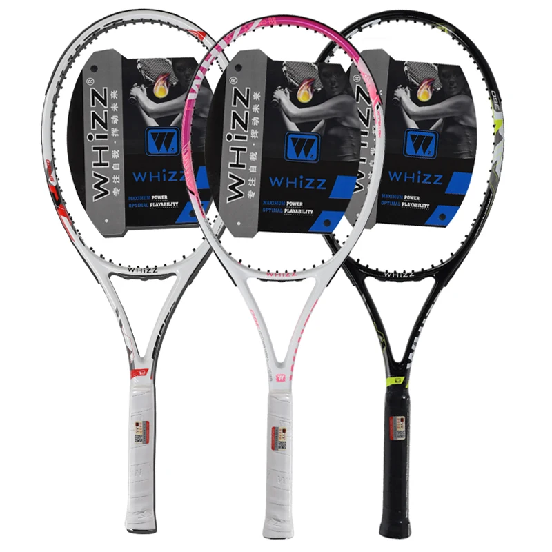 OEM Black 40-45LBS Professional Carbon Fiber Adult Tennis Racket