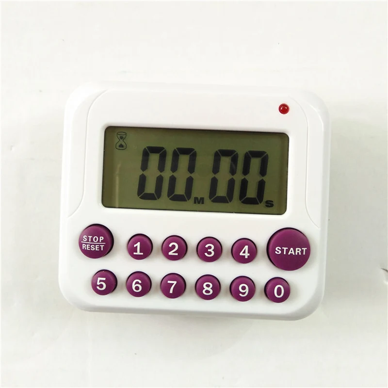 

Push Button Type Small Display Digital Visual Timer