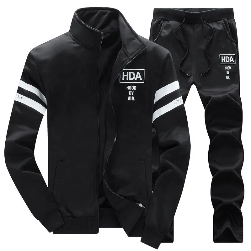 

OEM High Quality Mens Jogger Pants Bottoms Zip Hoodies Sportswear Men Sport Tech Fleece Slim Fit Custom Tracksuit