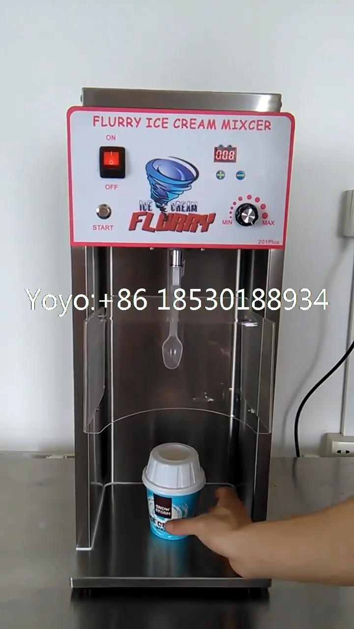 Milk Shake Mixer/ice Cream Flurry Maker/commercial Mcflurry Machine ...