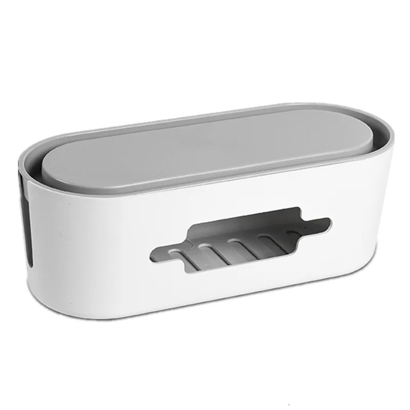 

Mini Creative Desktop Storage Box Multifunctional PP Household Goods Power Cord Socket Wire Storage Box MZL