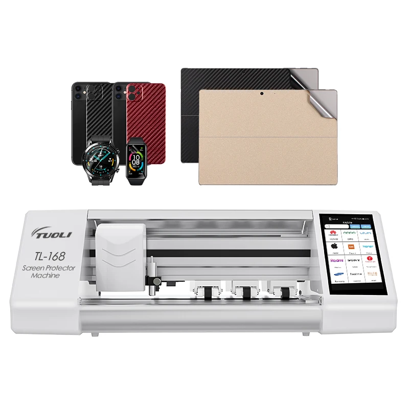 

TUOLI screen guard cutting machine for mobile phone front and back film Machine Hydrogel