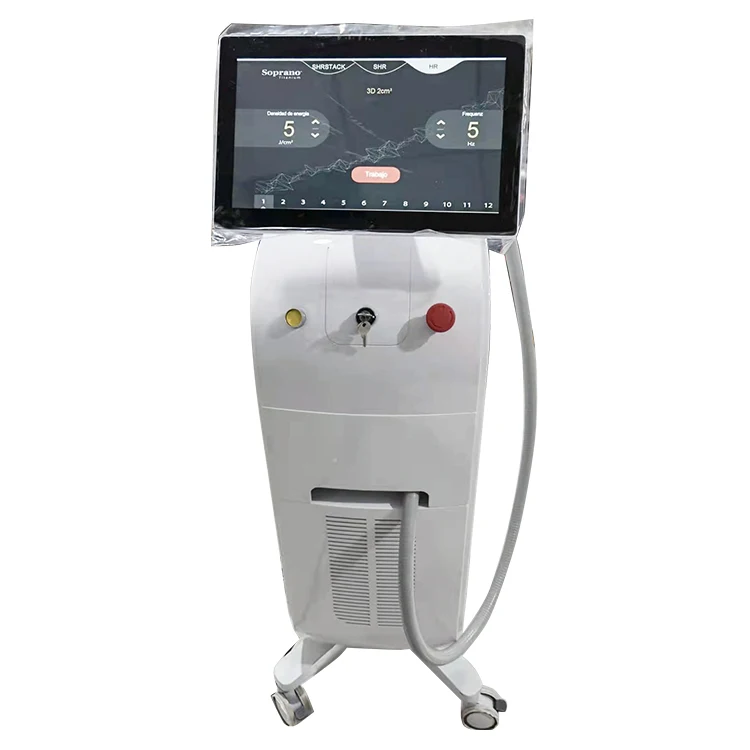 

New design 1200W diode laser 755 808 1064 diode laser hair removal machine