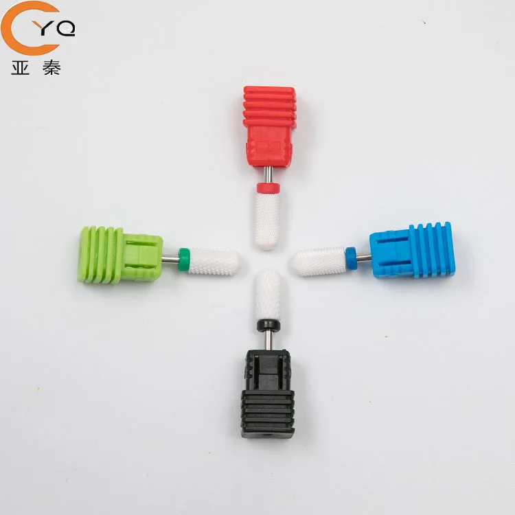 

nail drill type ceramic drill bit smooth top wholesale price, White