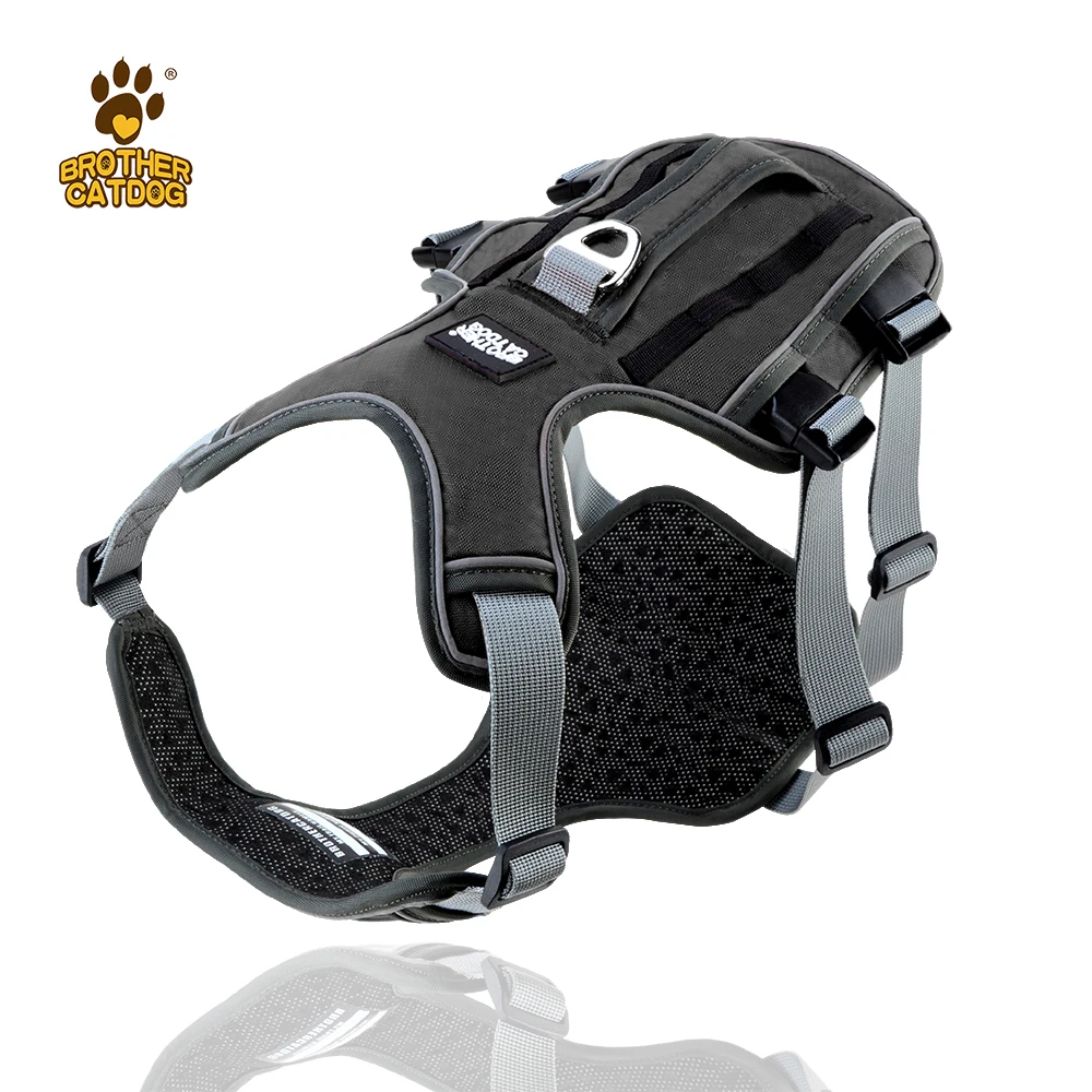 

Reflective Outdoor vest wholesale luxury dog harness for large dog, Customized