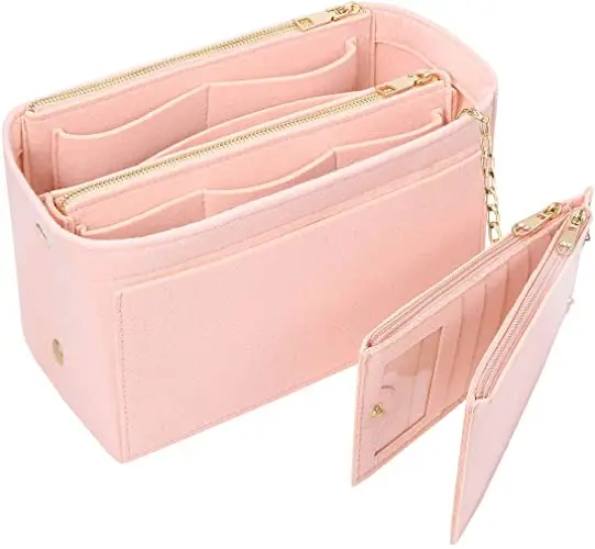 

BO-A014 purse insert organizer for handbag, Customized color