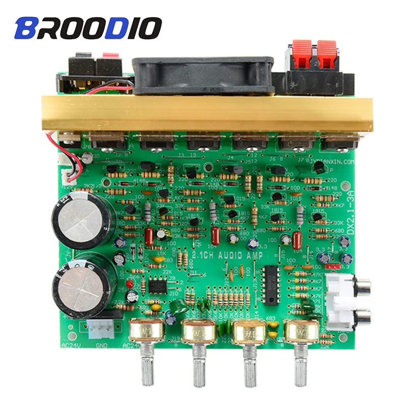 

Subwoofer Audio Amplifier Board 2.1 Channel 240W High Power Amplifier Board AMP Dual AC18-24V DIY HIFI Stereo AMP Home Theater