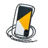 Custom Made Necklace IMD TPU Groove smart Phone Chain Smartphone Strap Case for iPhone X/XR/XS Max