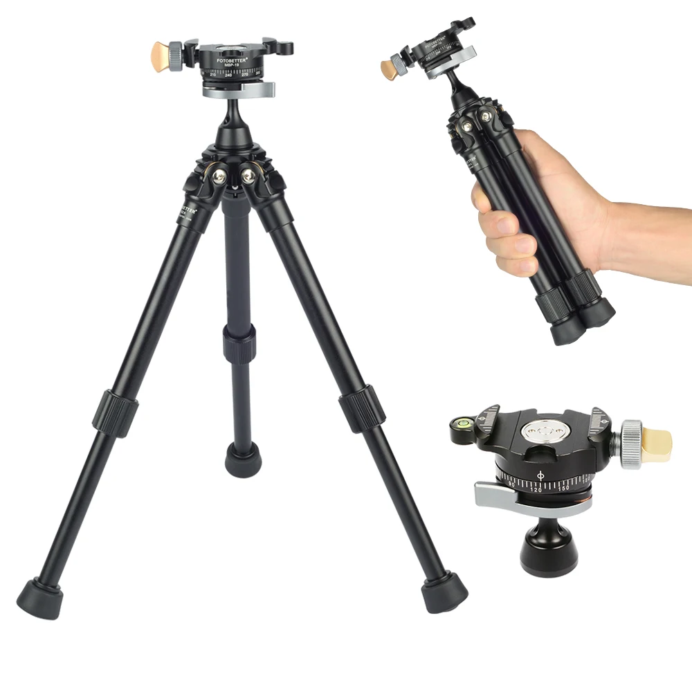 

Portable Mini Desktop Tabletop Travel Tripod with 360 Panoramic Ball Head for Camera Video Camcorder Mobile Phone