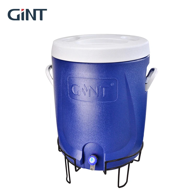 

GiNT 55L Wholesale Round Plastic Ice Cooler Outdoor Camping Ice Water Jug Insulated Coolers with Great Quality, Customized color